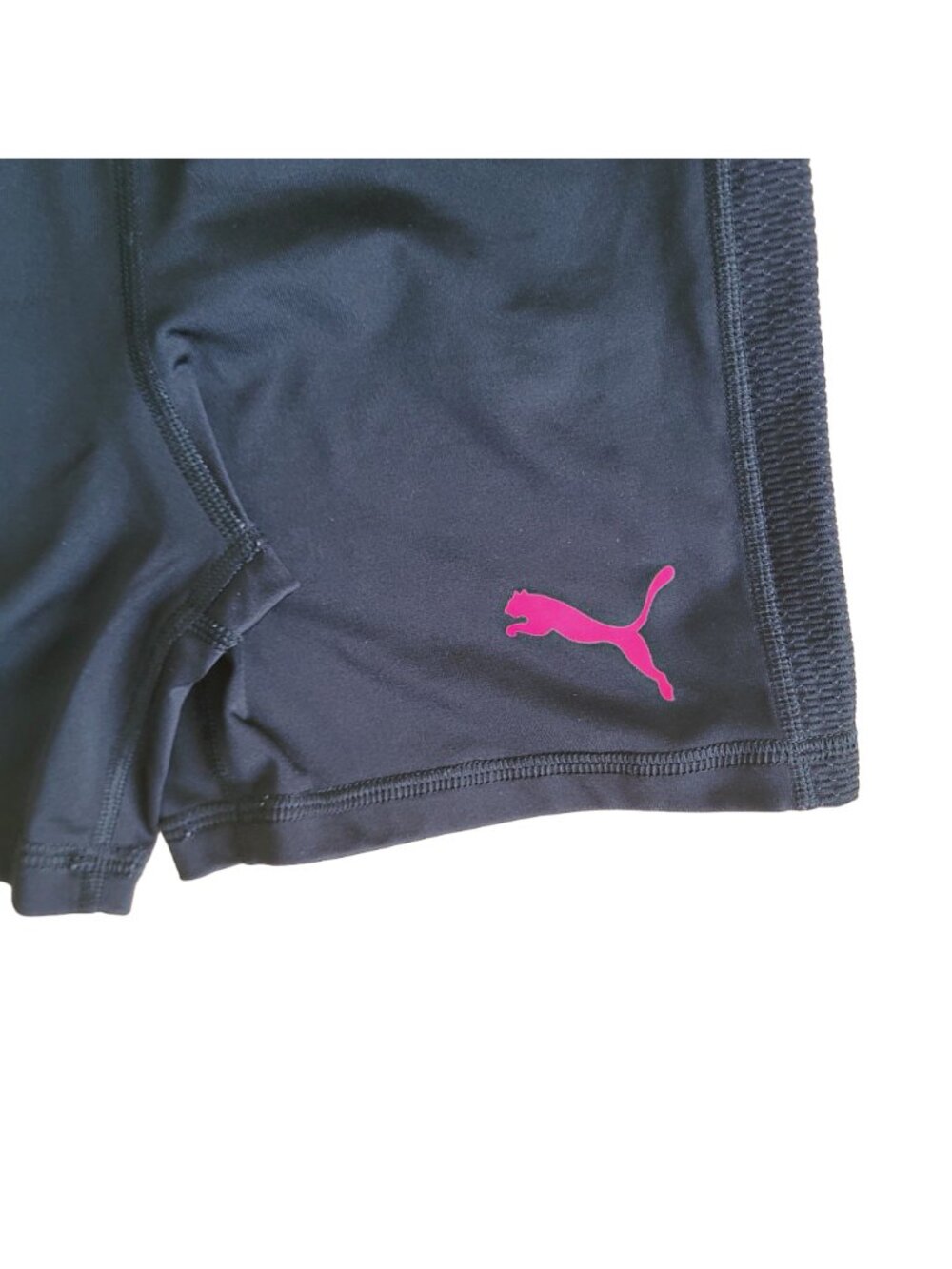 Puma Women's Black Athletic Performance Biker Shorts Leggings (size XS) - Picture 3 of 4